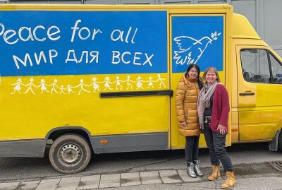 Wie eine Powerfrau tonnenweise Spenden sammelt - Zwischen den vielen bedrückenden Nachrichten, die derzeit aus der Ukraine zu vernehmen sind, gibt es immer wieder auch Hoffnungsschimmer - zum Beispiel die vielen Hilfsaktionen aus Sachsen. Foto: Ralph Kunz