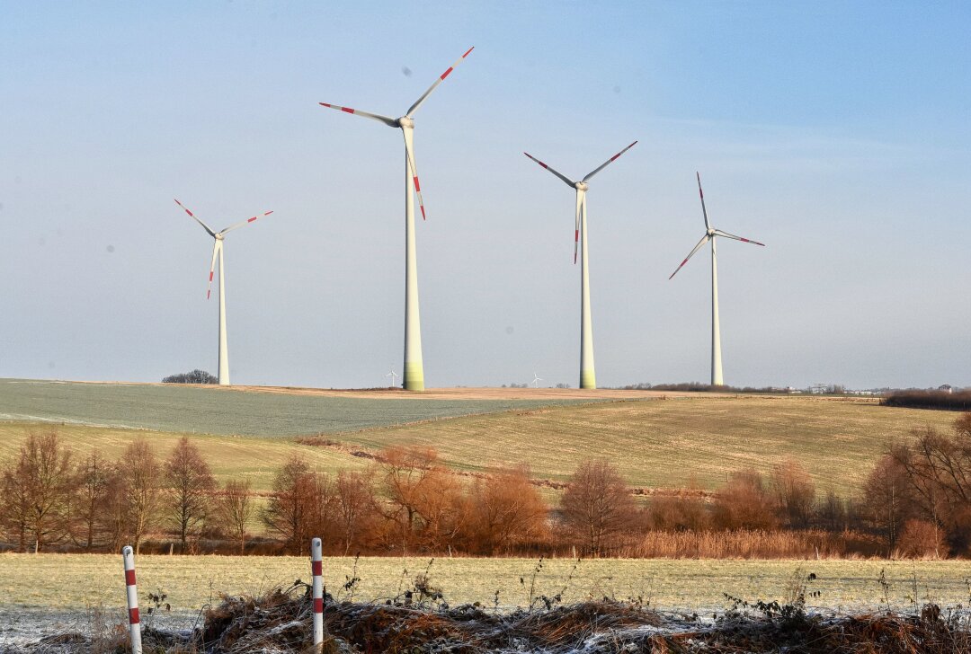 Wie steht Chemnitz zum Ausbau von großen Windkraftanlagen? - Wie steht Chemnitz zum Ausbau der Windenergie? Foto: Steffi Hofmann