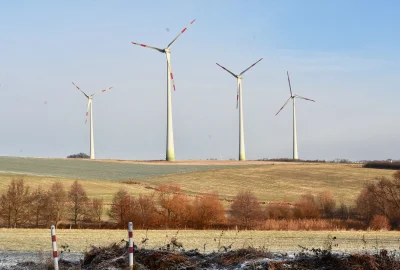 Wie steht Chemnitz zum Ausbau von großen Windkraftanlagen? - Wie steht Chemnitz zum Ausbau der Windenergie? Foto: Steffi Hofmann