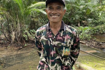 Wo Thailands Inseln noch einsam sind - Bonkhun Rarueng: Der Mann arbeitet seit 20 Jahren als Parkranger auf Ko Tarutao.