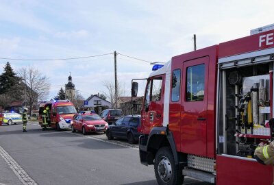 Wohnungsbrand: Feuerwehreinsatz in Bad Lausick - Feuerwehreinsatz in Bad Lausick. Foto: Sören Müller