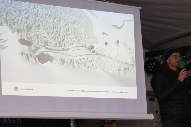 WSC Erzgebirge Oberwiesenthal lud in die Skiarena ein - Das Organisationsteam der Juniorenweltmeisterschaften präsentierte Einblicke in seine Arbeit.