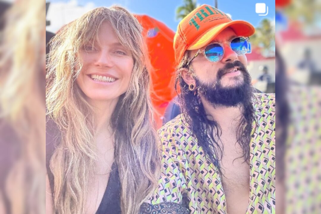 "Wünschte, ich hätte auch eine Zwillingsschwester": Heidi Klum ganz neidisch auf ihren Tom? - Tom Kaulitz und Heidi Klum sind nun schon seit geraumer Zeit glücklich zusammen. Foto: Instagram/heidiklum