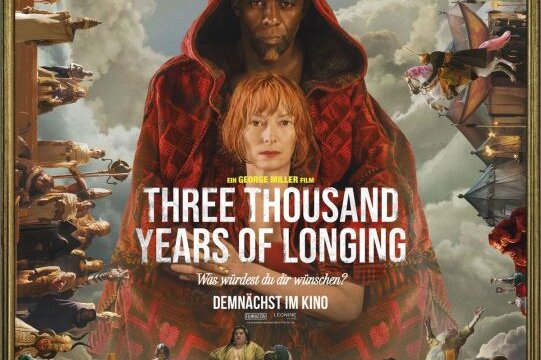Kein Blockbuster-Stoff, trotzdem ein echtes Kino-Erlebnis: Mit "Three Thousand Years of Longing" präsentiert George Miller seinen zehnten Spielfilm.