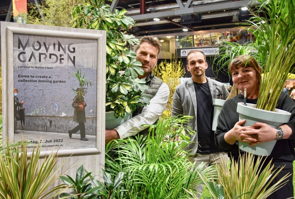 Zeichen für Vielfalt und Nachhaltigkeit setzen - Eine Pflanze schnappen und mitmachen beim Projekt "Moving Garden" - so soll es den Initiatoren zufolge am 2. Juli ablaufen. Foto: Steffi Hofmann