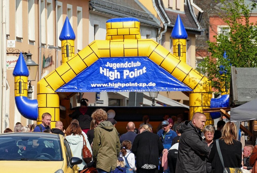 Zschopau lädt am 1. Mai zum Familienfest ein - Der Zschopauer Jugendclub "High Point" ist maßgeblich an der Organisation des Familienfestes beteiligt. Foto: Andreas Bauer
