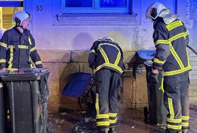 Zwei Feuerwehreinsätze in Auerbach: 15-Jähriger als mutmaßlicher Brandstifter ermittelt - Ein schneller Erfolg für die Auerbacher Polizei, welche den mutmaßlichen Brandstifter dank Zeugenaussagen identifizieren und stellen konnten. Foto: David Rötzschke