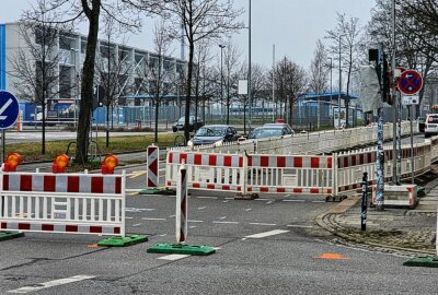 Zwei neue Baustellen bremsen Chemnitzer Autofahrer aus - Auf dem Chemnitzer Sonnenberg gibt es zwei neue Straßensperrungen. Foto: Harry Härtel