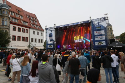 Weitere Impressionen vom Zwickauer Stadtfest. Foto: Pixnetmedia