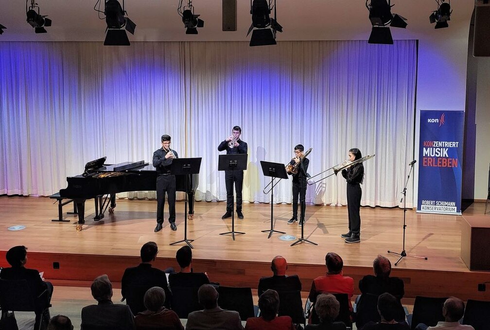 Zwickaus musikalische Nachwuchstalente überzeugen - Landeswettbewerb Jugend musiziert und Jugend jazzt wurde erfolgreich beendet. Fotos: Robert Schumann Konservatorium