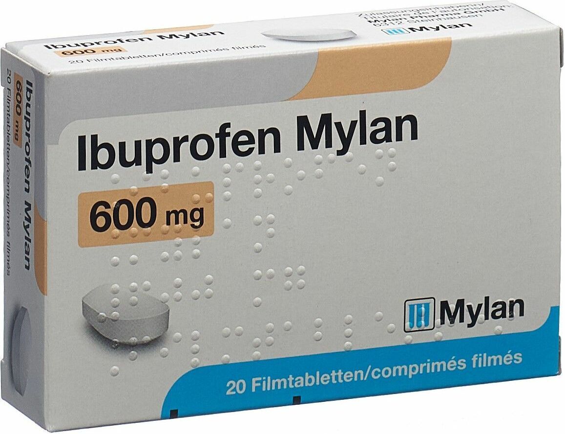 Ibuprofen 600mg mit Online Rezept
