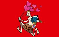 Valentinstagsgewinnspiel zu Caveman und Cavewoman
